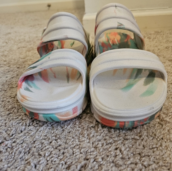Hunter NWOB Bloom Marble Sandal Womens Size 9 - Picture 3 of 6